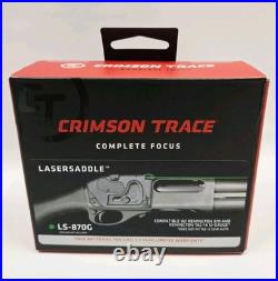Crimson Trace Ls-870g Lasersaddle Green Laser Sight For Remington 870 & Tac-14