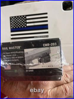 Crimson Trace Rail Master CMR-203 Green Laser Dot-MADE IN THE? USA