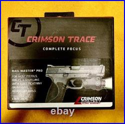 Crimson Trace Rail Master Pro Universal Green Laser & Tactical Light