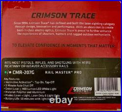 Crimson Trace Rail Master Pro Universal Green Laser & Tactical Light