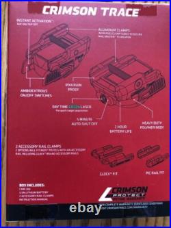 Crimson Trace Rail Master Universal Green Laser CMR-206