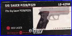Crimson Trace Red Lasergrip Front Activation Sight Sig Sauer P228/P229 LG-429-M