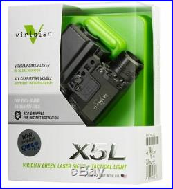 Demo, Viridian X5L GEN2 Universal Green Laser Sight withGen 2 Tactical X5L-REFURB