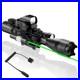 Dual Illuminated Rifle Scope Combo with Green Laser for Picatinny Rail Mount
