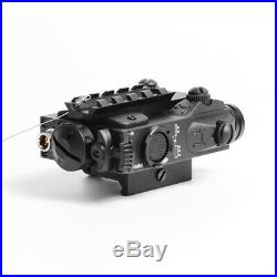 Dual Laser Beam Tactical Laser Sight Combo with Picatinny Rail Mount for Rifles