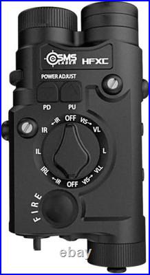 Durable HFXC 4-in-1 Green Laser, Infrared Laser, 1000 Lumen Tactical Light