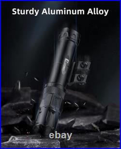 EZshoot 2500 Lumens Rifle Laser Light Combo Compatible with M-Rail, Rechargeable