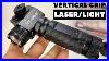 Firefield Aluminum Vertical Forend Grip With White Led And Green Laser Unboxing