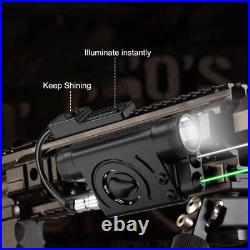 Flashlights /Green / IR Laser Beam Sight Hunting Combo With Rechargeable Battery