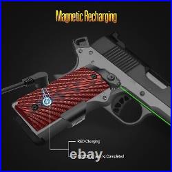 G10 Compact 1911 Red Laser Grip Sight withAmbi Safety Cut No Rail withRecharge Batt