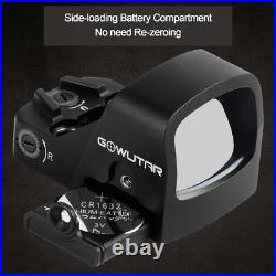 GOWUTAR Micro RMSc Green Dot Sight Shake Awake Pistol Optic for Compact Pistols GOWUTAR Micro RMSc Green Dot Sight Shake Awake Pistol Optic for Compact Pistols
