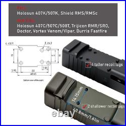 GOWUTAR Micro RMSc Green Dot Sight Shake Awake Pistol Optic for Compact Pistols GOWUTAR Micro RMSc Green Dot Sight Shake Awake Pistol Optic for Compact Pistols
