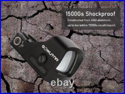 GOWUTAR Micro RMSc Green Dot Sight Shake Awake Pistol Optic for Compact Pistols GOWUTAR Micro RMSc Green Dot Sight Shake Awake Pistol Optic for Compact Pistols