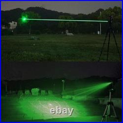 GX6-M 520nm Adjustable Focus Green Laser Pointer Visible Laser Pen Laser Beam US