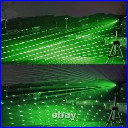 GX6-M 520nm Adjustable Focus Green Laser Pointer Visible Laser Pen Laser Beam US