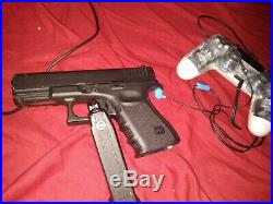 Glock 19 Gas Blowback with green laser sights full metal