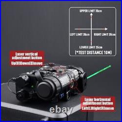 Green/Blue and IR Aiming Laser with IR Illuminator Rifle Dot Sight 20mm