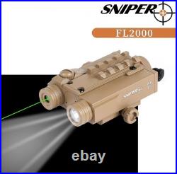 Green Laser Light Combo Green Laser Sight + 200LM LED Light Combo for Shotgun