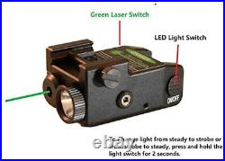 Green Laser Sight Flashlight Gun Pistol Rifle Firearm Handgun Tactical Accurate