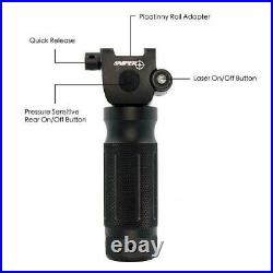 Green Laser Sight with 1000 Lumen LED FlashLight Combo For Picatinny Rail Mount