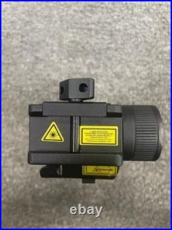 Green Laser Sight with 2000 Lumens LED White Flashlight, Laser Beam Light Com
