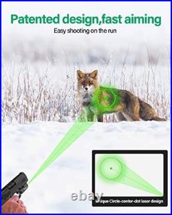 Green Laser Sight with Circle, Rechargeable, Low Profile Picatinny Mount Shotgun