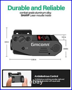 Green Laser Sight with Circle, Rechargeable, Low Profile Picatinny Mount Shotgun