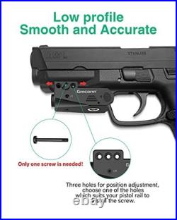 Green Laser Sight with Circle, Rechargeable, Low Profile Picatinny Mount Shotgun