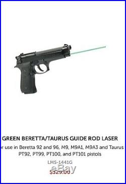 Green laser gun sight
