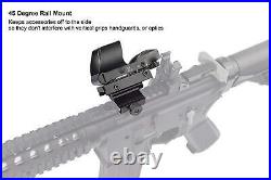 Gun Sight Reflex Dot Laser Scope Optics Rifle Shotgun Firearm Red Green Small