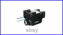HiLight P3BGL Blue Green Laser Sight Flashlight for Pistols with Micro USB Re