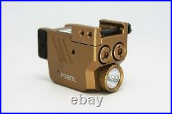 HiLight P3BGL Blue and Green Laser Sight Beam 500lm Flashlight Rechargeable TAN