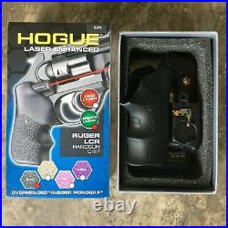 Hogue Green Laser Enhanced Grip for Ruger LCR Cobblestone Rubber Tamer 78980
