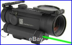 Holosun 1x30 Red Dot & Green Laser, Black, HS401G5 Reflex Red Dot Sight