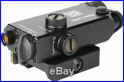 Holosun Compact Green Laser Sight, Black, Small, LS117G Laser Sights