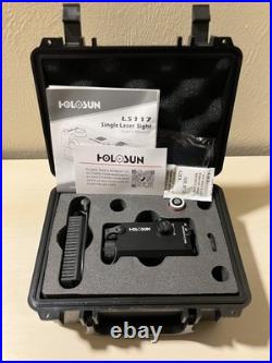Holosun LS117G Green Collimated Aiming Laser Illuminator, QD Mount, Black New