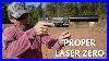 How To Zero Your Pistol Laser To Work At Any Distance
