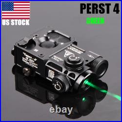 Hunting Aiming Laser PEQ Green IR Laser Dot Sight with KV-D2 Reset to Zero Switch