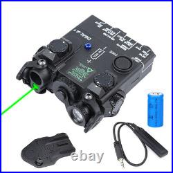 Hunting IR Laser Visible Green Laser Scout Light Dual Beam Aiming QD 20mm Rail