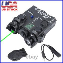 Hunting IR Laser Visible Green Laser Scout Light Dual Beam Aiming QD 20mm Rail