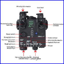 Hunting IR Laser Visible Green Laser Scout Light Dual Beam Aiming QD 20mm Rail