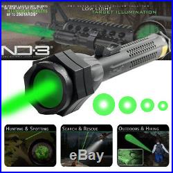 Hunting Sighting Genetics ND3 x40 Green Laser Waterproof Designator with Mounts