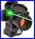 LEOS Red Dot Sight with Integrated Green Laser Sight 2 MOA Red Dot Scope