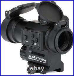 LEOS Red Dot Sight with Integrated Green Laser Sight 2 MOA Red Dot Scope