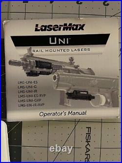 LaserMax Green UNI Rail Mounted Laser Sight LMS-UNI-G RETIRED DISCONTINUED