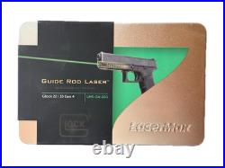 LaserMax Guide Rod Green Laser Sight for Glock 22, 31, & 35, Gen 4 LMS-G4-22G