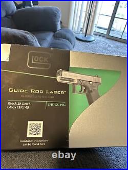LaserMax LMSG519G Green Laser for Glock 19 Gen 5 Black With Extra Batteries