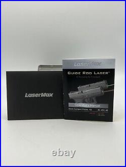LaserMax LMS-G43G Guide Rod Green Laser Sight for Glock 43/43X/48 Pistols
