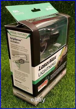 LaserMax Lightning Rail Mounted Green Pistol Laser Sight with GripSense GS-LTN-G