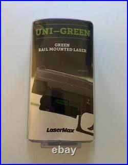 LaserMax Rail Mounted GREEN Laser Sight LMS-UNI-G DISCONTINUED NOS